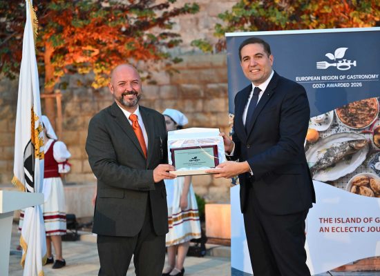 Region of Gozo Awarded Title of European Region of Gastronomy 2026 