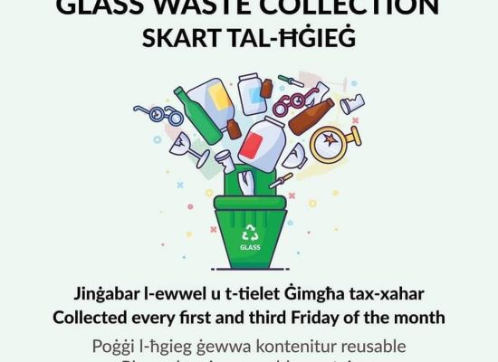 Glass Waste Collection Schedule for 2025