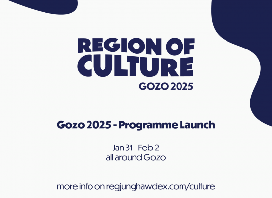 Region of Culture – Gozo 2025: Programme Launch